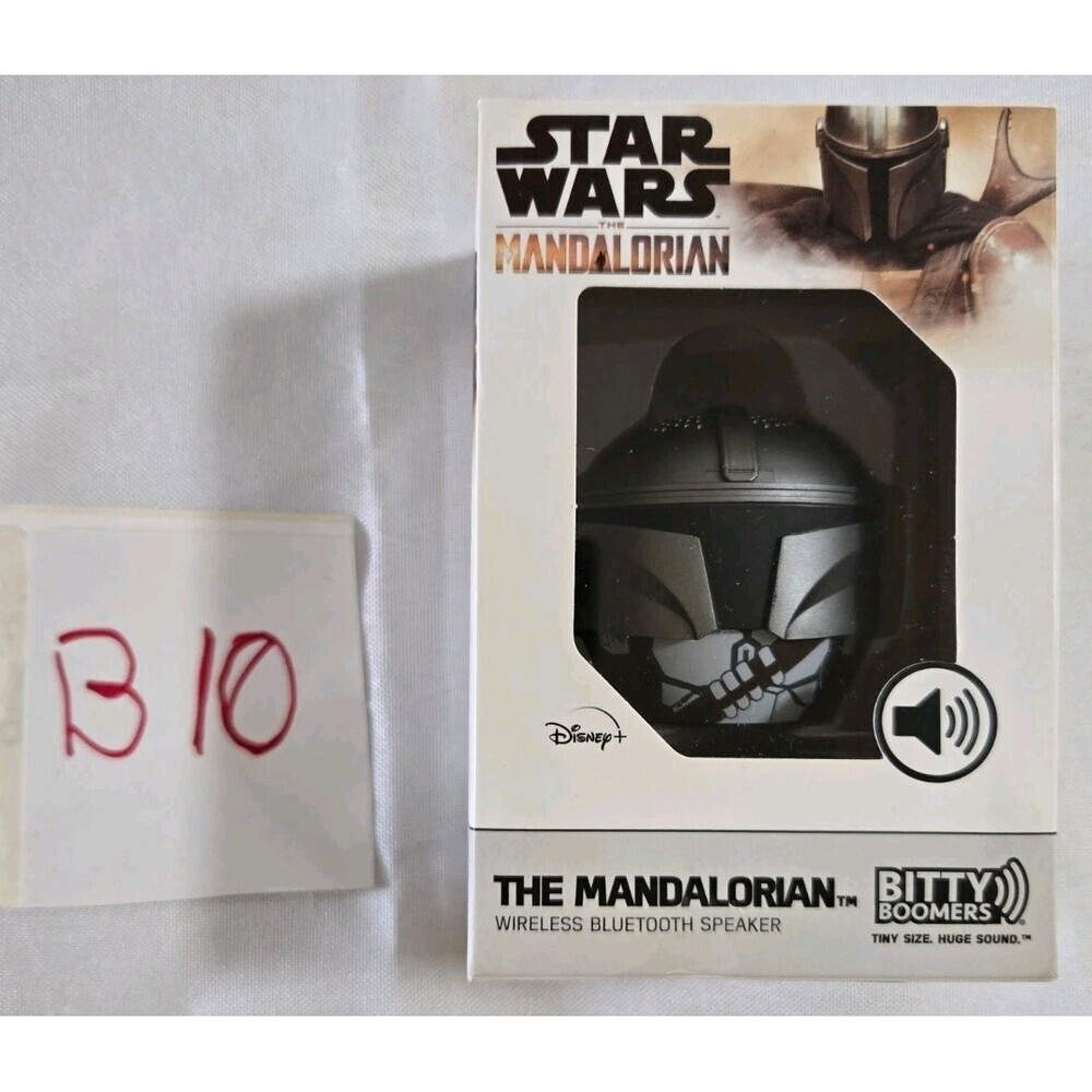 Disney Star Wars Mandalorian Bitty Boomers Wireless Bluetooth Speaker